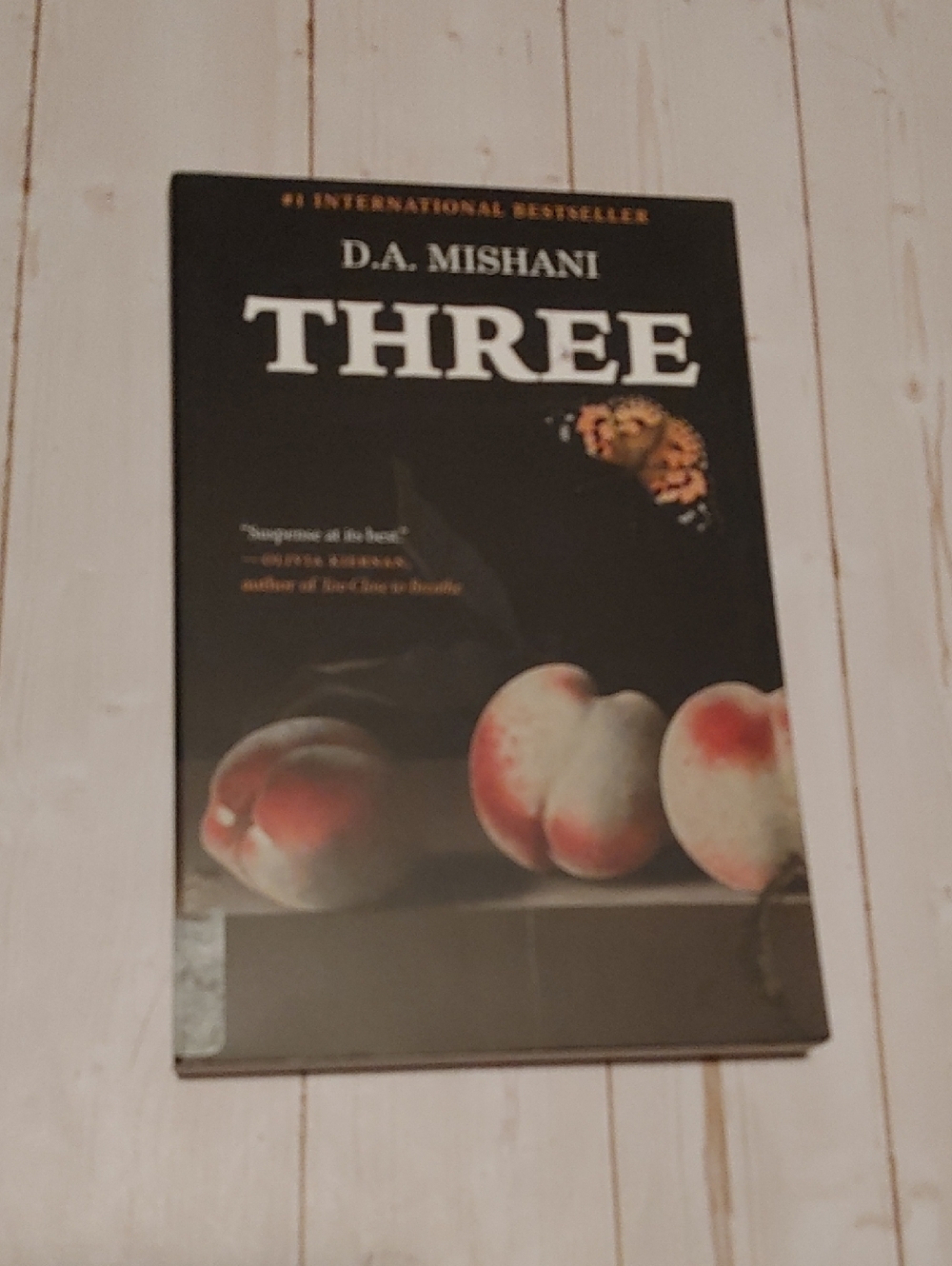 Three By D A. Mishani Adult Suspense Novel Book